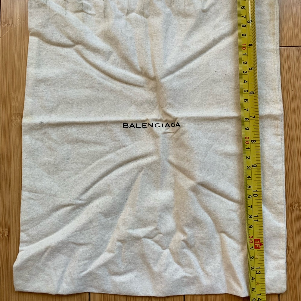 Authentic balenciaga dust bag